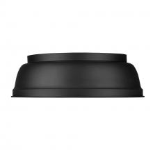  7313-FM BLK - Rebel Flush Mount in Matte Black